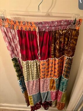 Ashley Taylor Multicolor Floral Patch Skirt